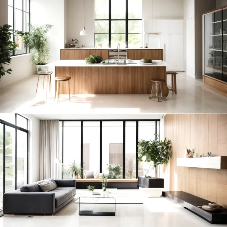 Wipeoraのスタッフがキッチンを掃除している様子